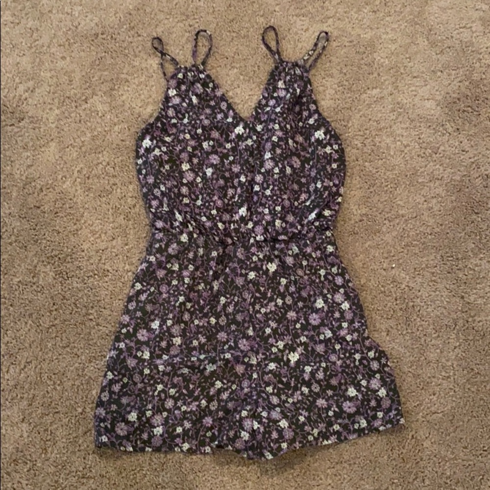 Floral Miami Romper